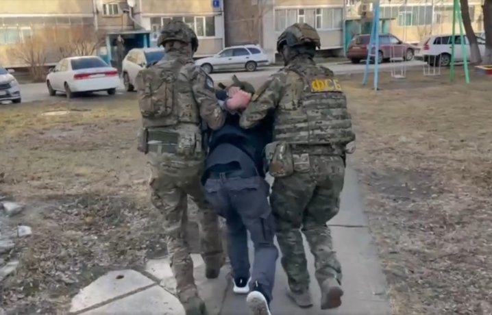 Стоп-кадр видео УФСБ по Хакасии