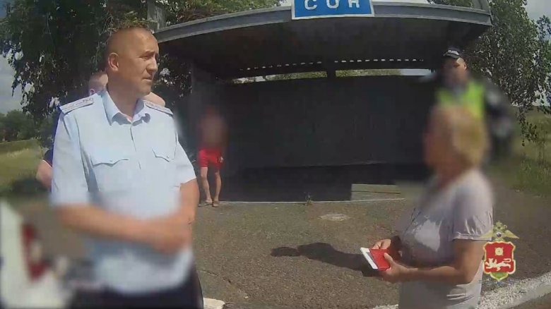 Стоп-кадр видео МВД по Хакасии