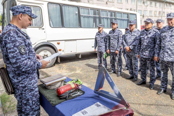 В Росгвардии по Хакасии начался летний период подготовки