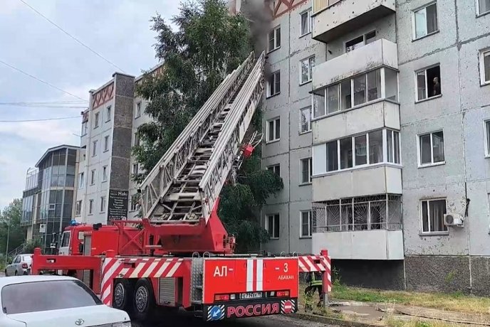 Фото: стоп-кадр видео ГУ МЧС России по Хакасии