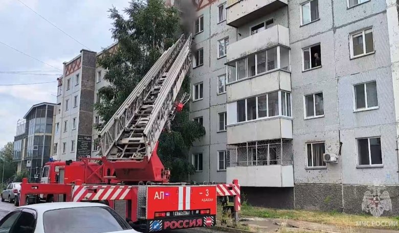 Стоп-кадр видео МЧС по Хакасии