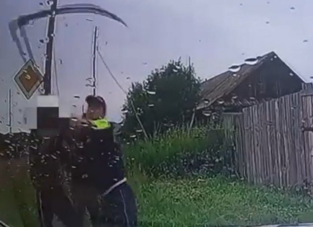 Фото: стоп-кадр видео МВД по Хакасии