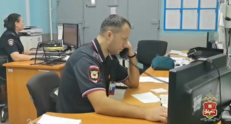 Стоп-кадр видео МВД по Хакасии