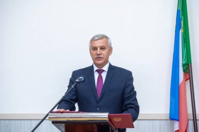Вступление в должность Василия Белоногова (2020 г)