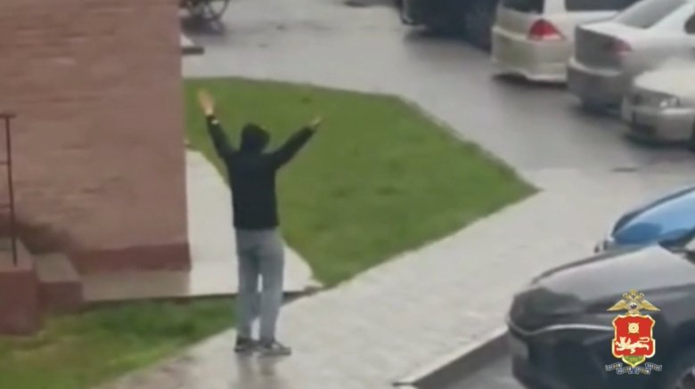 Стоп-кадр видео МВД по Хакасии