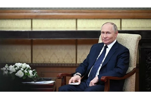 РИА Новости / Сергей Бобылев. Президент Владимир Путин во время визита в Китай