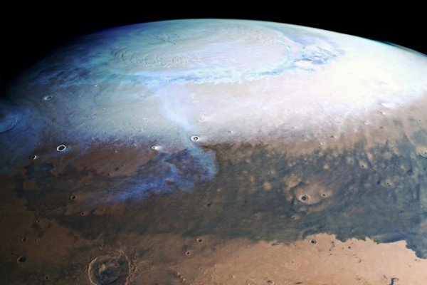 Северная шапка Марса / ESA
