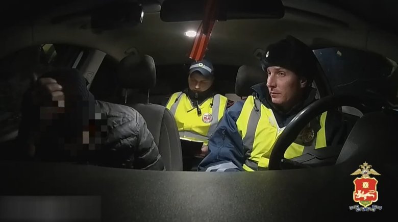 Стоп-кадр видео МВД по Хакасии