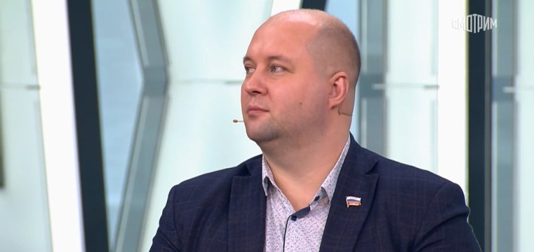 Фото: Стопкадр эфира телеканала «Россия»