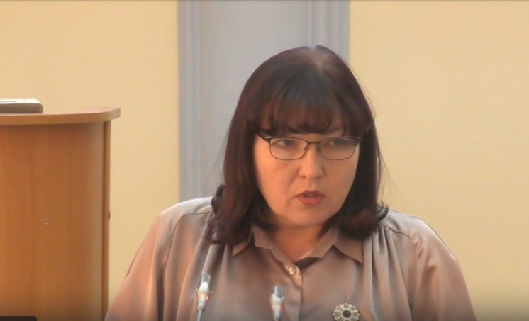 Глава аала Доможаков Марина Ощенкова