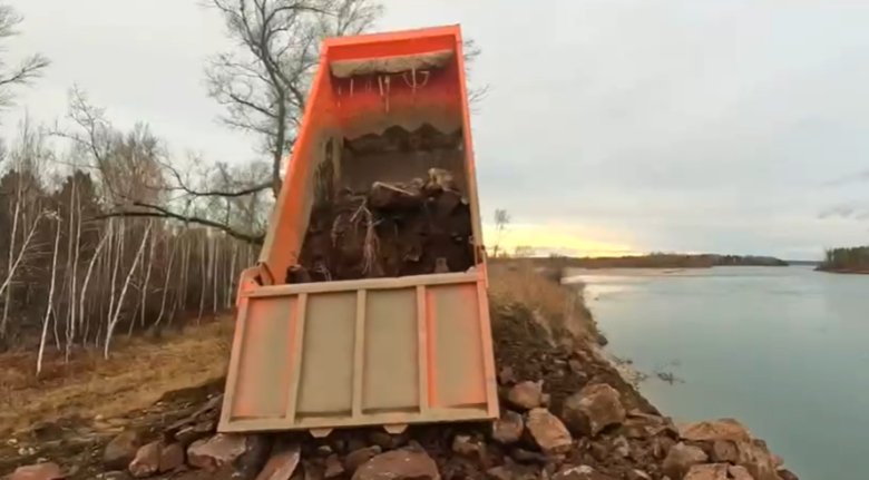 Стоп-кадр видео Минприроды Хакасии