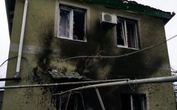 Фото : пресс-служба губернатора Херсонской области Последствия обстрела Алешек Херсонской области. Архивное фото