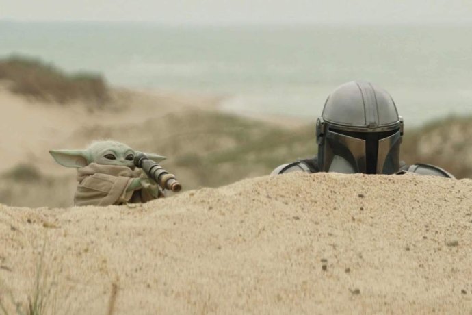 Кадр из фильма «Мандалорец и Грогу» Фото: Golem Creations