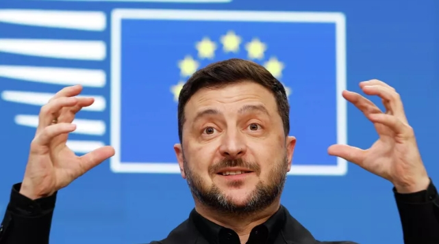 Фото: AP Photo / Geert Vanden Wijngaert Владимир Зеленский. Архивное фото