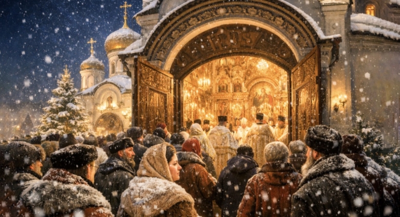 Фото: РОЖДЕСТВЕНСКАЯ СЛУЖБА – ОДНА ИЗ САМЫХ ВАЖНЫХ ВО ВСЕ ВРЕМЕНА. КОЛЛАЖ ЦАРЬГРАДА