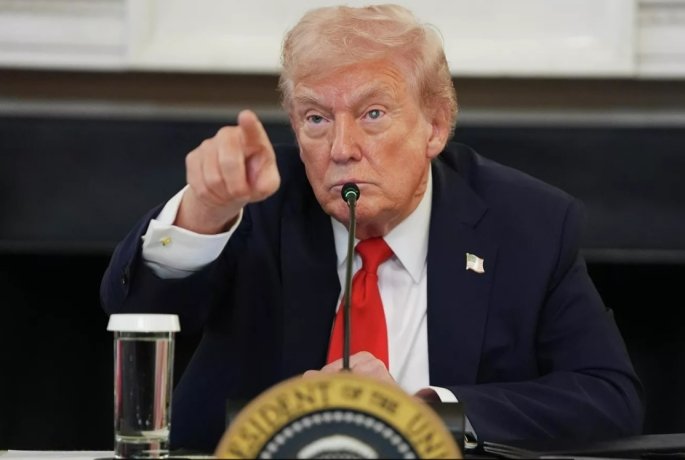 © AP Photo / Evan Vucci Президент США Дональд Трамп. Архивное фото