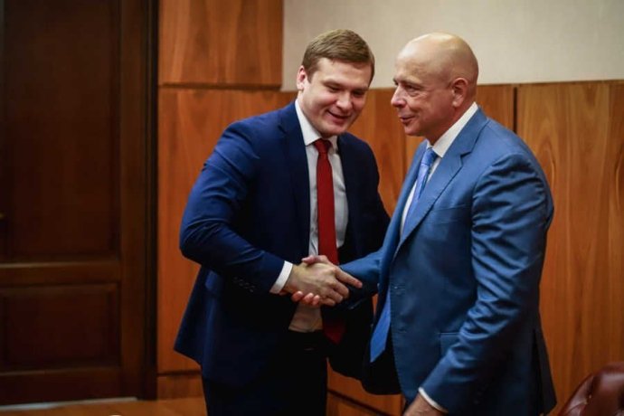 Валентин Коновалов и Серегей Сокол