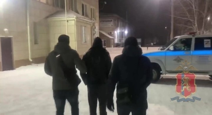 Фото: Стопкадр видео МВД по Красноярскому краю