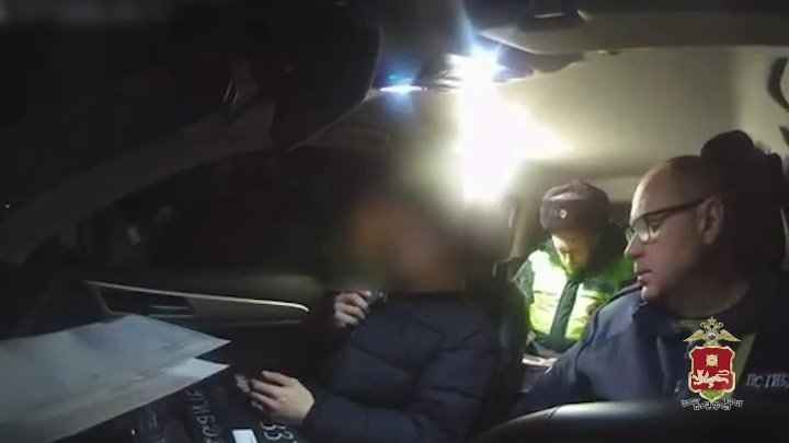 Фото: Стопкадр видео МВД по Хакасии 