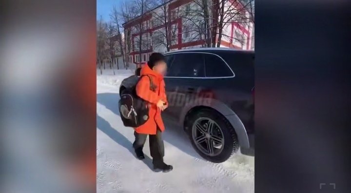 Фото: Стопкадр видео Госавтоинспекции Кемеровской области