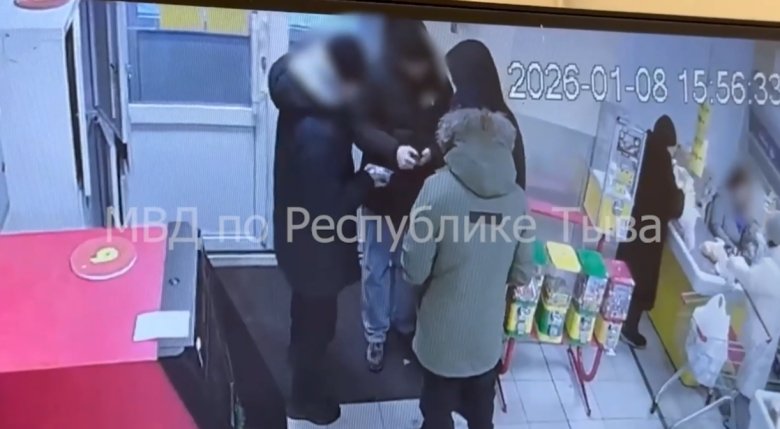 Стоп-кадр видео МВД по Тыве