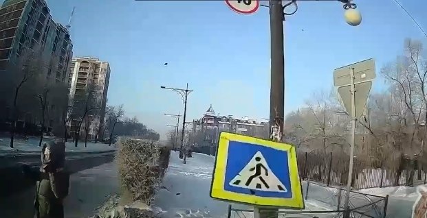 Фото: Стопкадр видео Госавтоинспекции Хакасии
