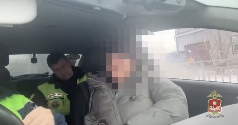 Стоп-кадр видео МВД по Хакасии