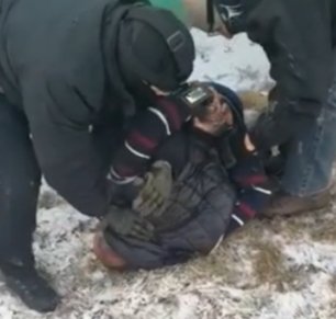 Стоп-кадр видео УФСБ по Хакасии