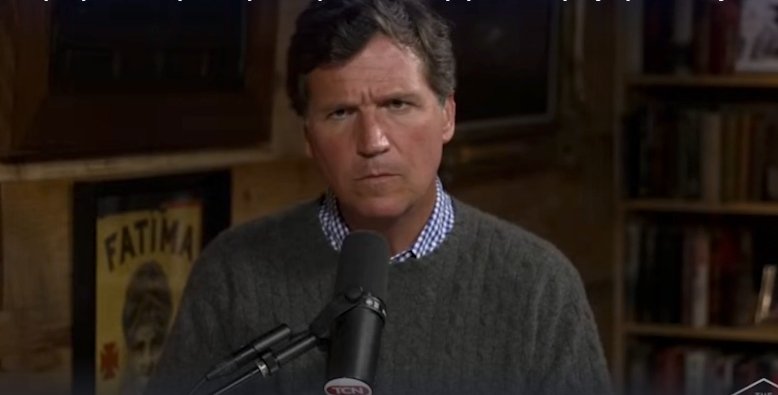 Фото: Стопкадр из стрима Такера Карлсона