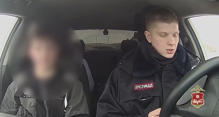 Фото: Стопкадр видео МВД России по Хакасии