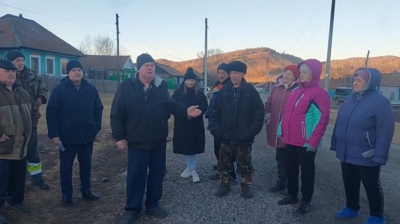 Жители села Сонское