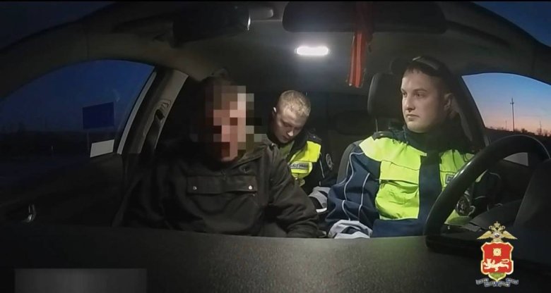 Стоп-кадр видео МВД по Хакасии