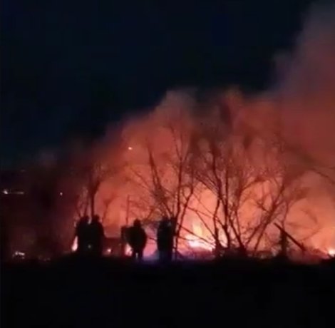 Фото: Стопкадр видео очевидцев, Аскизский тракт 
