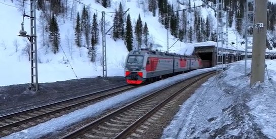 Фото: Стопкадр видео КрасЖД