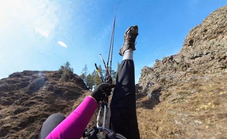 Фото: стоп-кадр видео клуба путешественников "РИФ Абаза"