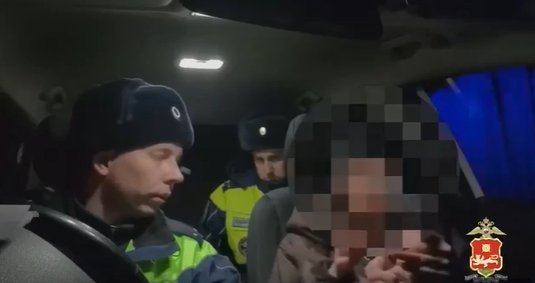 Фото: Стопкадр видео Госавтоинспекции Хакасии