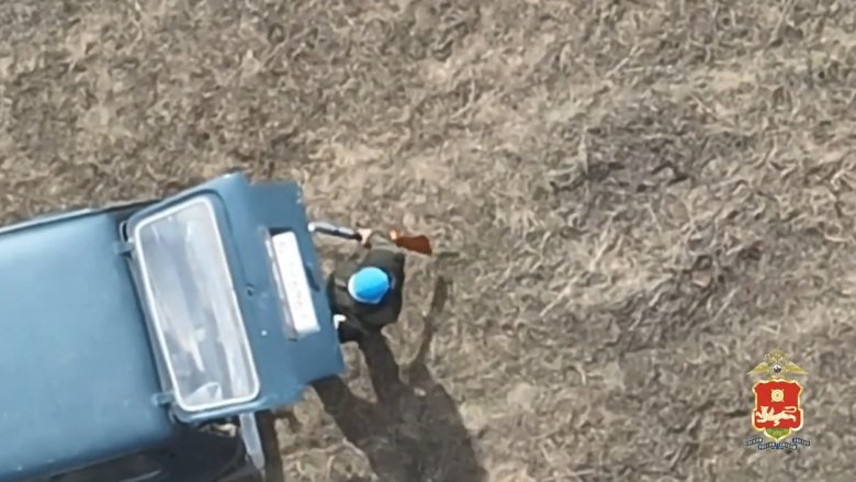 Фото: Стопкадр видео МВД по Хакасии