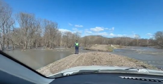 Фото: Стопкадр видео Госавтоинспекции Хакасии