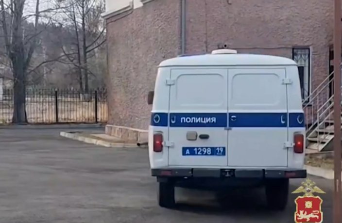 Стоп-кадр видео МВД по Хакасии.