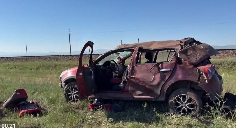Фото: Стопкадр видео МВД по Хакасии