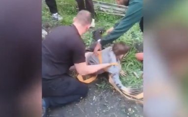 Фото: Стопкадр видео очевидцев