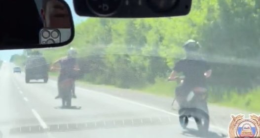 Фото: Стопкадр видео Госавтоиспекции Абакана