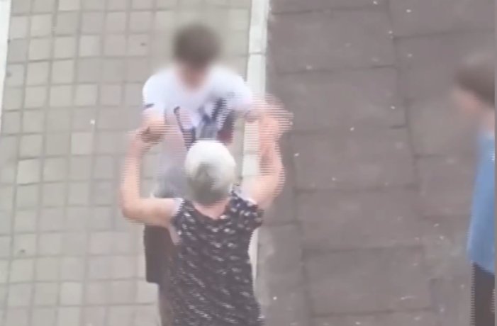 Фото: Стопкадр видео камеры наблюдения