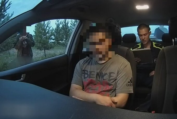 Фото: стоп-кадр видео МВД России по Хакасии