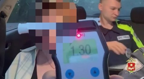 Фото: Стопкадр видео МВД по Хакасии