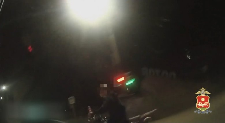Фото: Стопкадр видео МВД по Хакасии