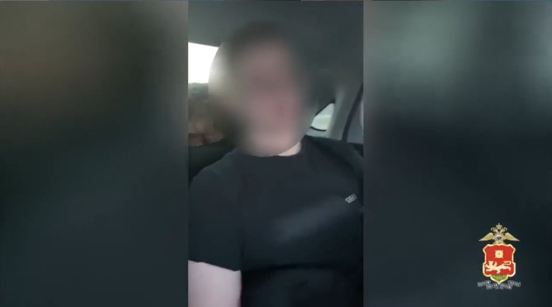Фото: Стопкадр видео МВД по Хакасии