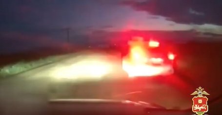 Фото: Стопкадр видео МВД по Хакасии
