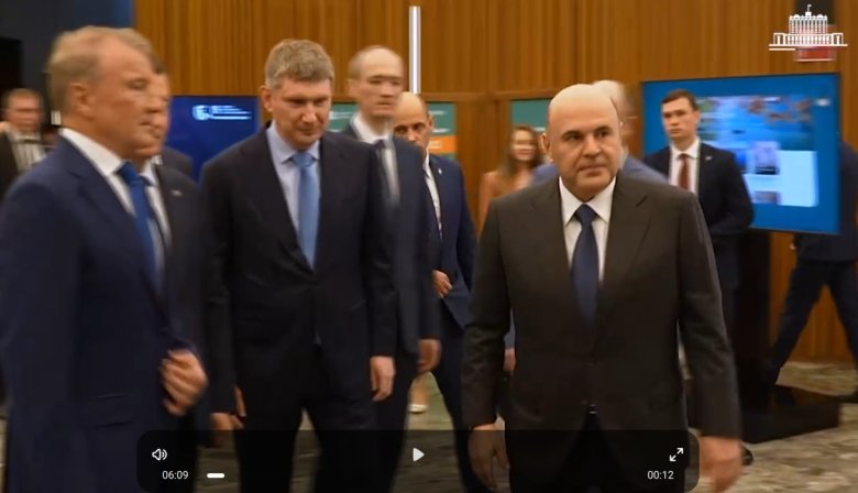 Фото: стоп-кадр видео  Правительства РФ