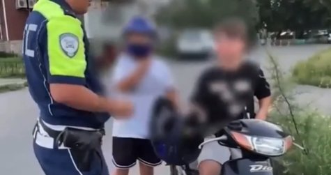 Фото: Стопкадр видео Госавтоинспекции Хакасии